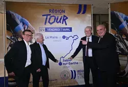 La présentation de la course à la presse