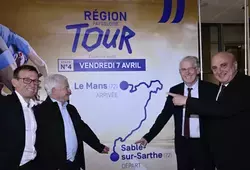 La présentation de la course à la presse
