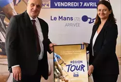 La présentation de la course à la presse