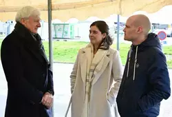 L'inauguration du cabinet médical à La Suze