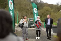 Visite de l'écluse de Chaoué et démonstrations avec l'éclusière