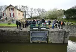 Visite de l'écluse de Chaoué et démonstrations avec l'éclusière