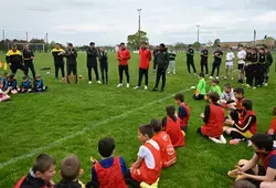 Les jeunes Sarthois à la rencontre de footballeurs professionnels !