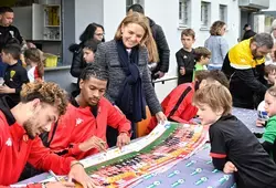 Les jeunes Sarthois à la rencontre de footballeurs professionnels !