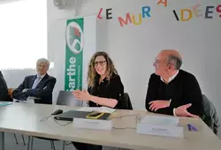 La présentation du futur bâtiment dédié à la formation