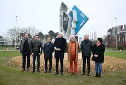 L'inauguration de la scuplture du Centenaire des 24 Heures