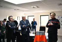 En photos : La visite du Ministre Christophe Béchu 