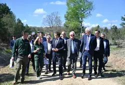 En photos : La visite du Ministre Christophe Béchu 