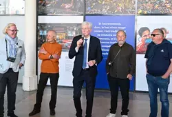 L'inauguration des 3 expositions en photos