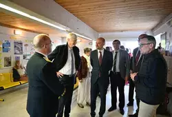 visite du Ministre de la transition Numérique et des Télécommunications