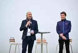  la soirée cinéma dans le parc de l'Abbaye Royale de l'Epau