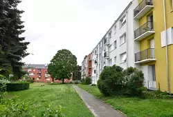 l'inauguration des résidences rénovées thermiquement