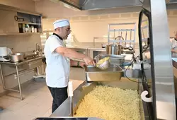 nouveau restaurant scolaire au collège John Kennedy d'Allonnes