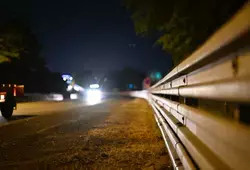 Montage du circuit des 24 heures par les agents des routes départementales