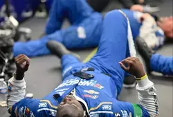Pitlane aux 24 heures du Mans