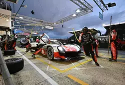 Pitlane aux 24 heures du Mans