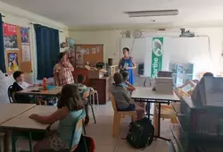 distribution au Collège Frère André - Saint-Calais