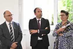 inauguration et la visite de l'internat d'excellence