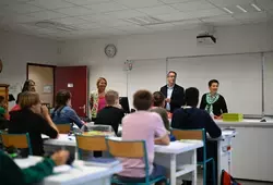 Au collège Pierre Belon - Cérans-Foulletourte