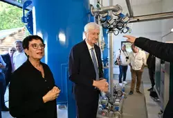 Unité de déferrisation de l'eau inaugurée à Melleray