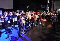 Les jeunes du CMJ ont chanté la Marseillaise