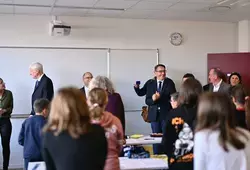 inauguration collège pierre belon