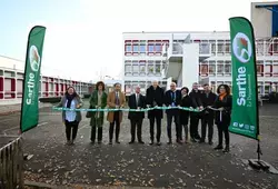 Inauguration collège Bérengère de Navarre