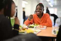 Inauguration restaurant scolaire collège Costa Gavras
