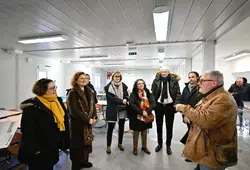 Inauguration restaurant scolaire collège Costa Gavras