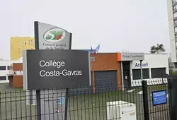 Inauguration restaurant scolaire collège Costa Gavras