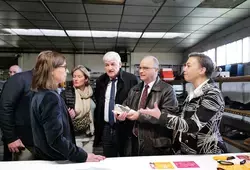 Visite de l'entreprise Plastigom