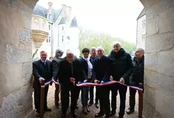 Inauguration des terrasses du château de Courtanvaux