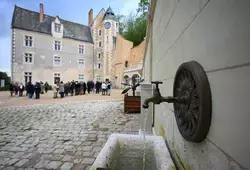 Inauguration des terrasses du château de Courtanvaux