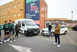 Un nouveau véhicule pour le Comité Départemental de Cyclisme de la Sarthe