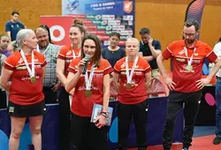 Le Mans Sarthe Tennis de Table, champion de France de Pro B Dames !