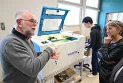 Le Fab Lab de Saint-Longis en photos