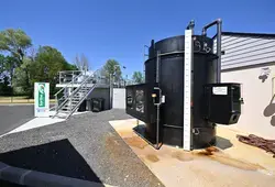 inauguration de la nouvelle station d'épuration
