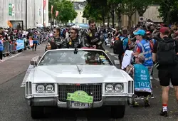 La parade des 24 Heures en centre-ville du Mans