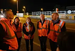 Montage du circuit des 24 Heures du Mans par les agents du Département !