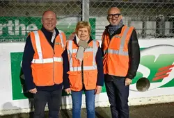 Montage du circuit des 24 Heures du Mans par les agents du Département !