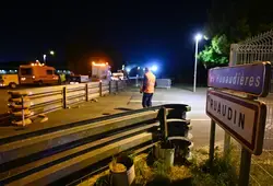 Montage du circuit des 24 Heures du Mans par les agents du Département !