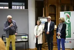 Inauguration de l'exposition aux archives départementales