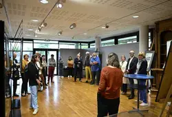 Inauguration de l'exposition aux archives départementales