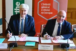 Signature convention banque des territoires
