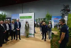 Foire du Mans : La fibre et la chlorophylle sur le stand du Département ! 