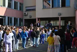  Distribution au Collège Saint Joseph au Mans