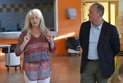  Distribution au collège Ariste-Jacques Trouvé-Chauvel à La Suze-sur-Sarthe