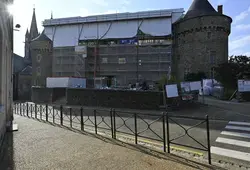 Le château de Sillé-le-Guillaume est en cours de restauration 