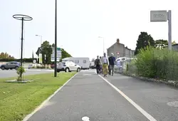 À La Flèche, un nouvel aménagement pour les cyclistes