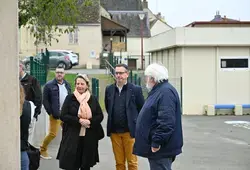 Inauguration des travaux de rénovation énergétique du groupe scolaire de Saint-Corneille 